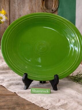 Fiestaware Shamrock Dinner Plate